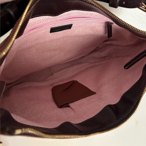 Dooney & Bourke handbag Brown And Dark Brown Single Strap Safari - Picture 8 of 16